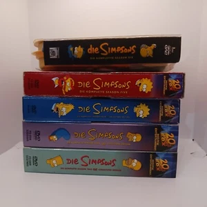 Die Simpsons DVD Staffelbox Season 2-6 Collectors Edition Pappschuber - Bild 1 von 1