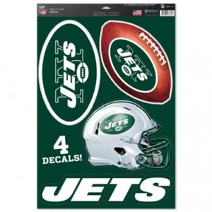 Calcomanías Ultra de 11"" x 17"" de la NFL New York Jets/Calcomanía Multiuso Hoja de 4 quilates de WINCRAFT - Imagen 1 de 1