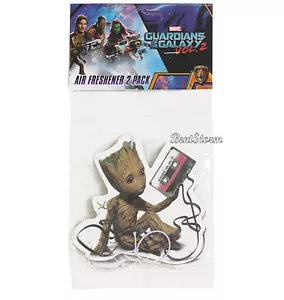 Guardianes de la Galaxia Vol 2. PACK DE 2 CINTAS RANURAS BEBÉ HOGAR COCHE AMBIENTADOR NUEVO EN PAQUETE - Imagen 1 de 4