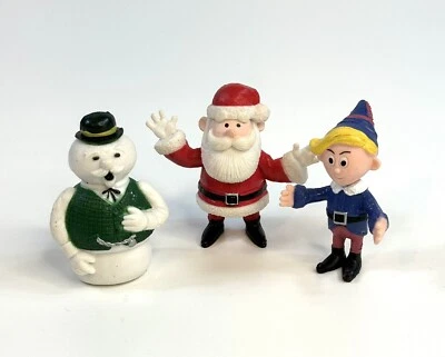 红鼻子驯鹿鲁道夫玩偶 - 将故事栩栩如生 0815RY 批量 3 件 — 第 1/4 张图片