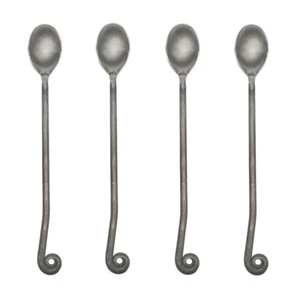 Gourmet Settings Treble Clef 18/10 Stainless Iced Beverage Spoon (Set of Four) - Picture 1 of 5