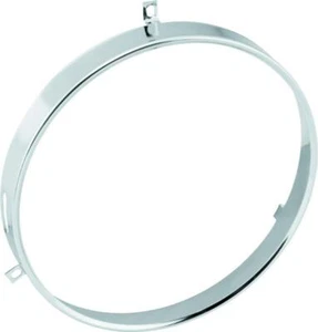 Bikers Choice Fits 60-84 FL Headlamp Housing Retaining Ring Stainless Steels Rep - Picture 1 of 1