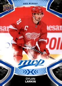 2021-22 Upper Deck MVP #28 Dylan Larkin Blue - Picture 1 of 2
