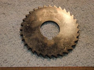 Fresadora lateral ESTÁNDAR 3" x 5/32" x 1" DIENTE RECTO USADA EN EXCELENTE ESTADO Foto 1 de 4