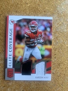 2018 Donruss Elite - Elite Coverage #EC-19 Kareem Hunt (MEM) - Picture 1 of 2