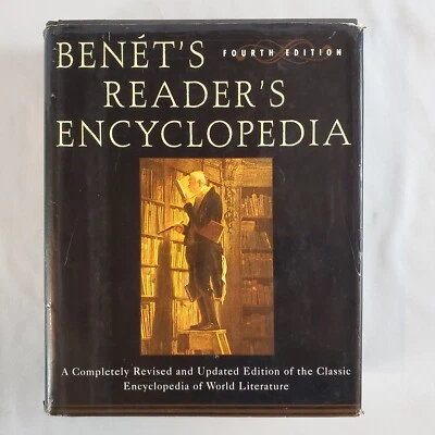 Benét's Reader's Encyclopedia 4th Edition HC Book & DJ Bruce Murphy 1996 Harper - Image 1 of 4