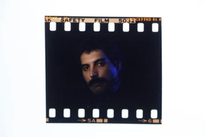 Freddie Mercury Queen October 1980 original Kodachrome 64 Photo 35mm slide - Imagen 1 de 8