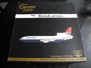 SUPER RARE GEMINI JETS 200 LOCKHEED L-1011 British Airways, Hard to Find, 2011 V