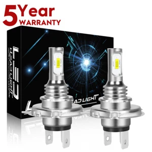 Par de bombillas LED de faros de frijol alto/bajo de actualización para Honda XR650L 1993-2023 - Imagen 1 de 17