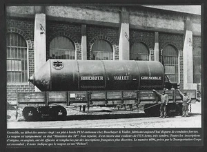 2016  --  GRENOBLE . ANNEES 20 . WAGON BOUCHAYER ET VIALLET  . 3V276 - Picture 1 of 1