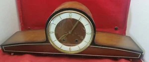 Janch PL 12 orologio da mensola vintage Germania occidentale a mantello senza chiave - Foto 1 di 11