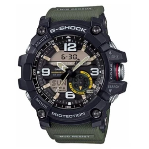 CASIO G-Shock Master of G GG-1000-1A3 MUDMASTER Bussola Bracciale Gomma Verde - Imagen 1 de 4