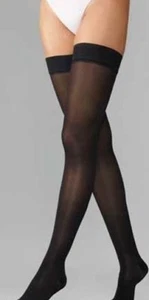 SALE Varisan Fashion Thigh-High Stocking - SHORT (66-73cm), Open-Toe, 23-32mmHg - Picture 1 of 7