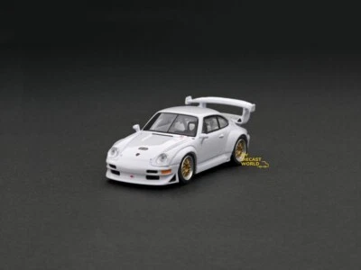 Schuco x Tarmac Works 1/64 Porsche 911 GT2 Blanco T64S-004-WH Foto 1 de 3