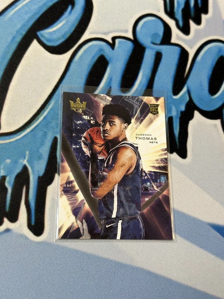 2021-22 Panini Court Kings Basketball Cameron Thomas Rookie - Nets - Image 1 of 1