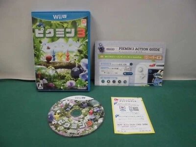 Nintendo Wii U -- Pikmin 3 -- popular survival action. JAPAN GAME. 61423 - Image 1 of 4