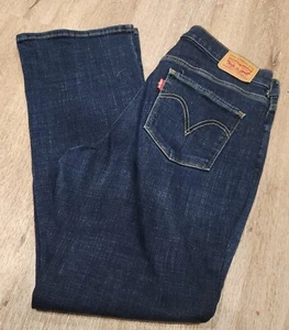 Levi's Classic Boot Dark Denim Jeans Damen Größe 30/10 kurz - Bild 1 von 4