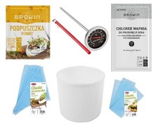 Homemade Basic Cheese Making Kit Starter Set & FREE Heart Form - Kitchen Craft