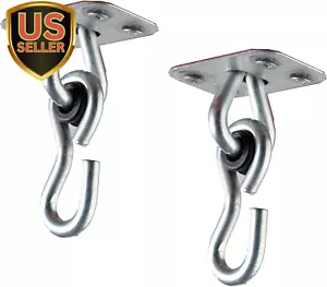 WS 4464 Swing Hanger Pair for Wooden Swing Sets, Silver - Picture 1 of 1