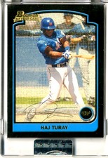 2003 (METS) Bowman Uncirculated Metallic Gold #306 Haj Turay/230