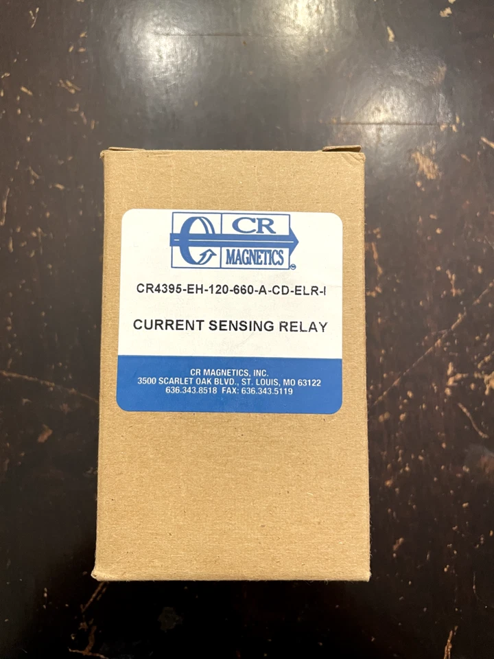 CR MAGNECTICS CR4395-EH-120-660-A-CD-ELR-I 60 AMP 120 VOLT CURRENT SENSING RELAY - Image 1 of 1