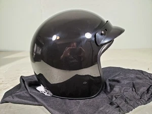 Black Brand Helmet Cheater .75 XLarge Gloss black BB1055 - Picture 1 of 8