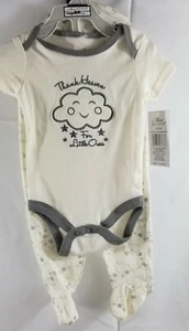 Mini Muffin Conjunto de Ropa de Bebé 0-3 Meses Body, Pantalones con Pies y Sombrero Infantil - Imagen 1 de 8