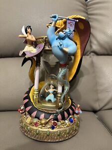 Disney Snowglobe Aladdin Hourglass 