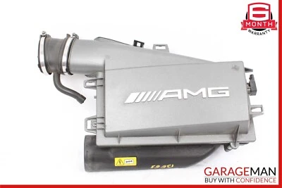 Caja limpiadora de admisión de aire lado izquierdo 11-19 Mercedes W212 E63 SL63 ML63 AMG fabricante de equipos originales Foto 1 de 4