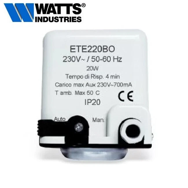 Watts Cazzaniga ETE220BO attuatore elettrotermico valvola zona VU 220v - Imagen 1 de 1