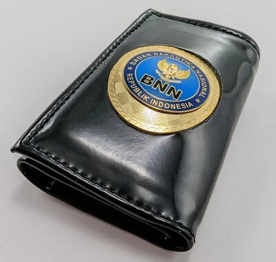 印度尼西亚 BNN Badan Narkotika 国民国家麻醉品局徽章钱包 ID — 第 1/4 张图片