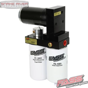 FASS FUEL PUMP TITANIUM SIGNATURE SERIES FOR 15-16 CHEVY DURAMAX DIESEL 165GPH - Picture 1 of 12