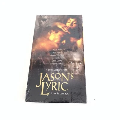 Jason's Lyric Jada Pinkett Brand New Sealed VHS Retro Gift #6415 - Imagen 1 de 3