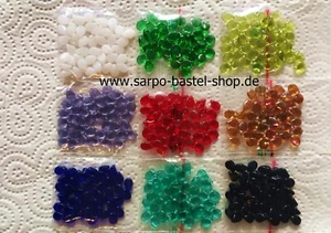 Tschechische Glasperlen Preciosa Ornela  Blütenblatt Tulpe Lilie Blatt  40 Stück - Bild 1 von 13