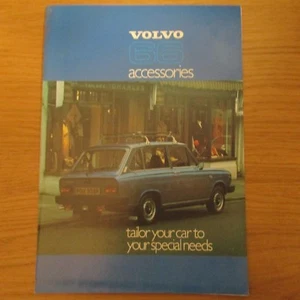VOLVO 66 Accessories Accessory UK Market Foldout Leaflet Brochure 1977 - Picture 1 of 1