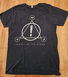 Pánico! Camiseta At The Disco Negra Talla M Mediana  - Imagen 1 de 4