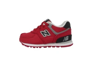 New Balance 574 Toddler Walking Shoes Sneakers KL574F5I - Red/Black - Picture 1 of 6