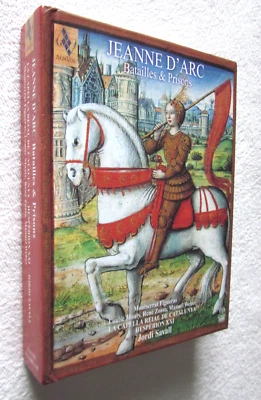 LIVRE avec 2 CD  JEANNE D'ARC Batailles & Prisons - Photo 1/4