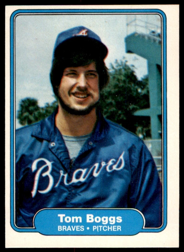 1982 FLEER TOM BOGGS ATLANTA BRAVES #430 - Image 1 of 2