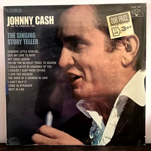 JOHNNY CASH - The Singing Story Teller (1970 Sun) - 12" Vinyl Record LP - SEALED - Picture 1 of 2