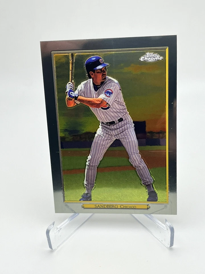 2020 Topps Turkey Red Chrome Ryne Sandberg Trc 26 - Image 1 of 2