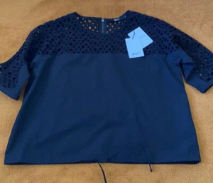 NWT G2000 Woman Black Top/Blouse SZ 34 / S (Zara, Uniqlo, BR, Anthropologie) - Picture 1 of 9