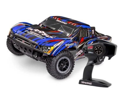 Traxxas Slash HD 2WD BL-2S Brushless blau TRX58334-4-BLUE  - Bild 1 von 4