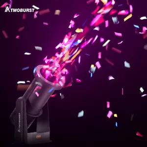 SHEHDS LED 1500W RGB Confetti Machine For Club DJ Bar Wedding Party Celebration - Picture 1 of 23