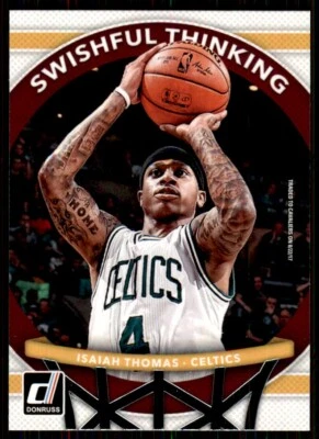2017-18 Donruss Swishful Thinking Isaiah Thomas Cleveland Cavaliers #2 - Image 1 of 2