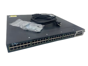 Switch Cisco WS-C3560X-48P-S Catalyst 48 puertos Gigabit PoE+ ¡Garantía de 90 días! - Imagen 1 de 6