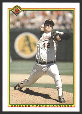 Pete Harnisch #247 1990 Bowman Baltimore Orioles - Image 1 of 2