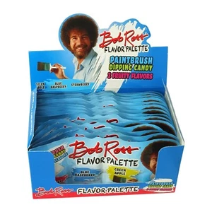 Bob Ross Flavor Palette Pennello Immersione Caramelle Confezione da 18 Astuccio - Foto 1 di 6
