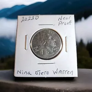 2022D Nina Otero-Warren circulated near proof 25c Quarter - Picture 1 of 2