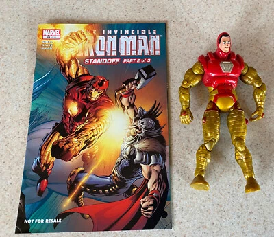 ЛЕГЕНДЫ MARVEL (серия 200 модоков) -- ТОРБАСТЕР ЖЕЛЕЗНЫЙ ЧЕЛОВЕК AF -- отдельно с комиксами - Изображение 1 из 2